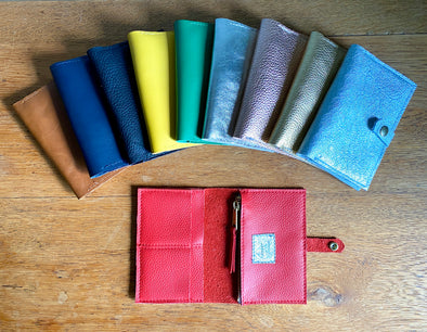 Leather Hebe wallet and coin purse