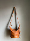 Ginger and Brown bucket bag