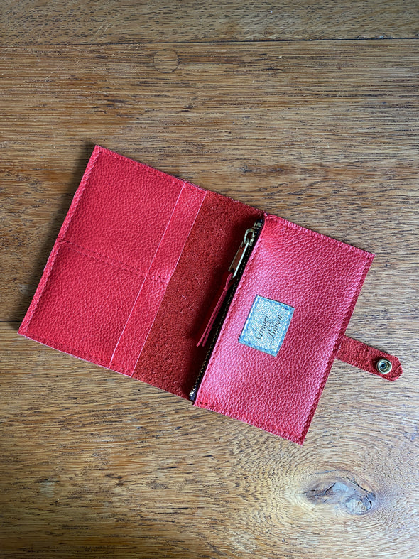 Leather Hebe wallet and coin purse