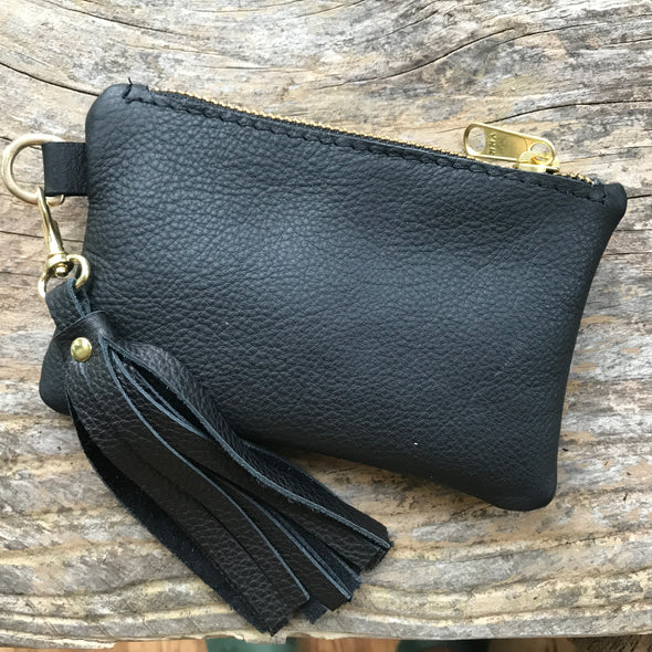 Small leather coin Shrimp purse