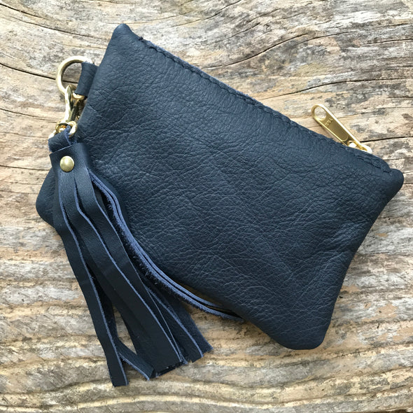 Small leather coin Shrimp purse