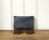 SALE PRICE!  Leather purse, black leather Wicket purse, coin purse, bag tidy, leather pouch