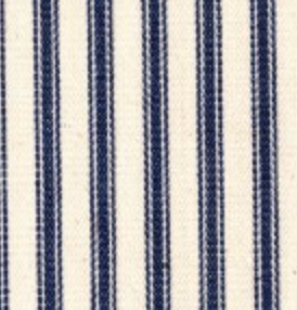 French ticking stripe ( + £0 )